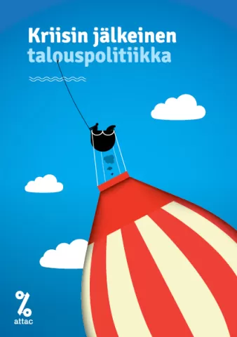 Kriisin jälkeinen talouspolitiikka-esitteen kansi