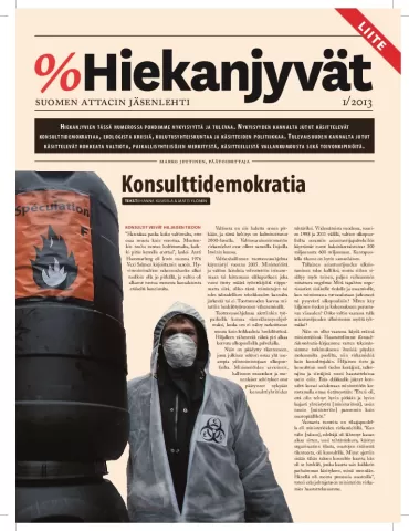 Hiekanjyvät 1/2013 kansi