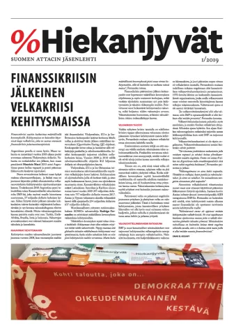 Hiekanjyvät 1/2019 kansi