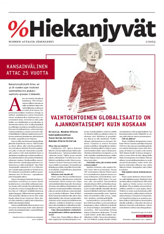 Hiekanjyvät 1/2023 kansi