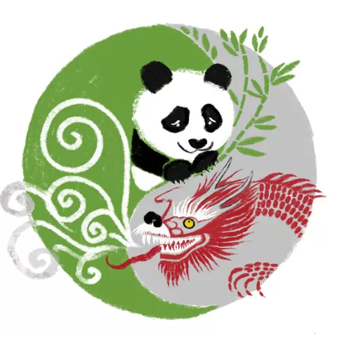 Panda ja lohikäärme